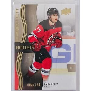 2023-24 Upper Deck Premier Simon Nemec Rookie Card #109 - Limited Edition